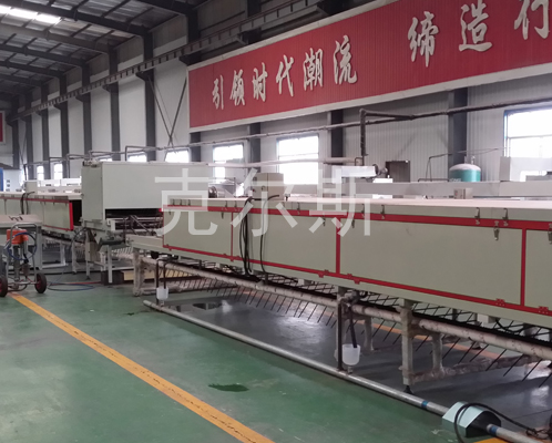 多彩蛭石瓦生產(chǎn)線